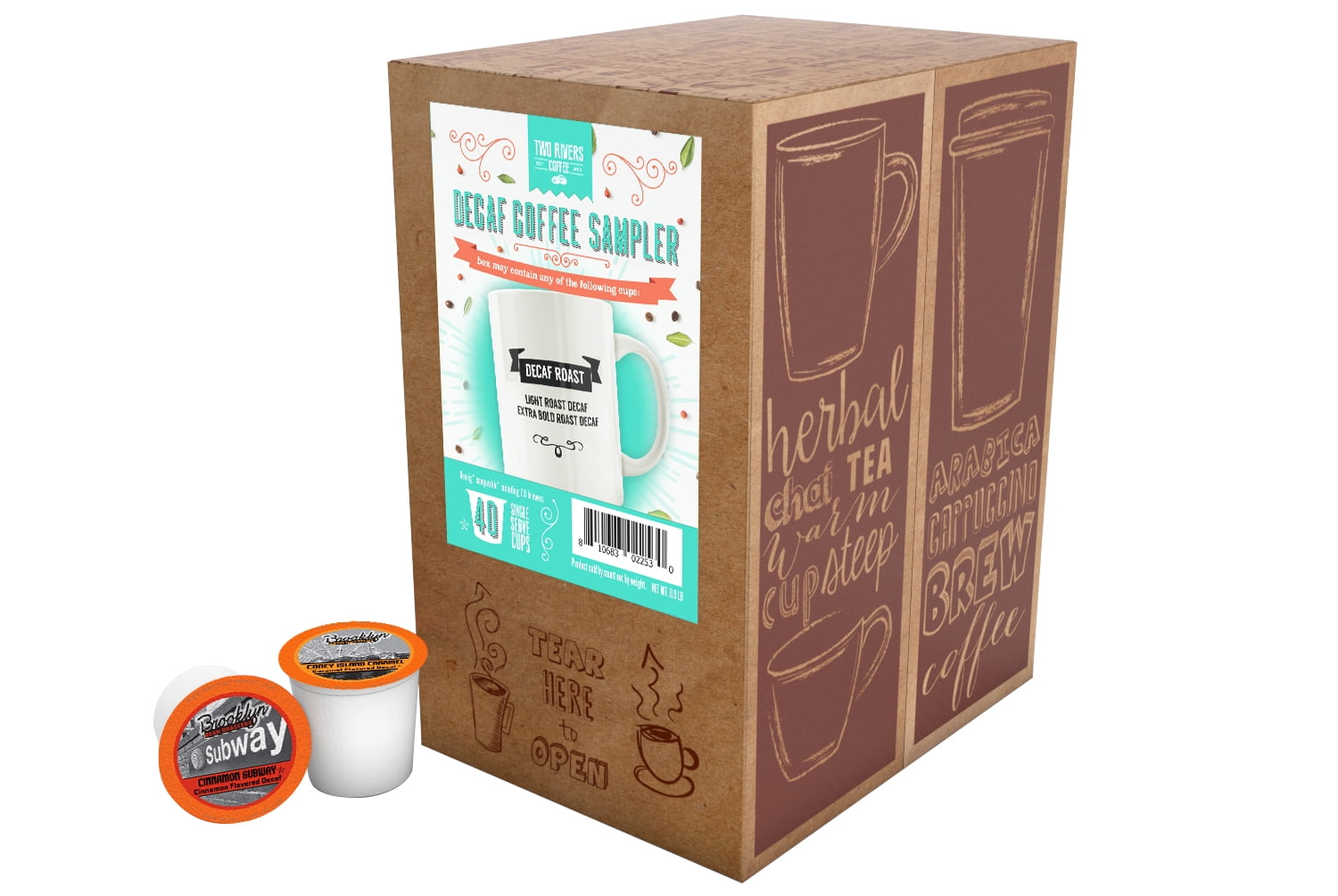 Flavored Decaf Coffee K Cups / Organic Variety Pack 96 K Cups Fair