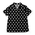 thumbnail image 5 of Vestidos Casuales Para Mujer, Blusas De Mujer De Moda Camiseta informal holgada de manga corta con estampado de moda para mujer, 5 of 5