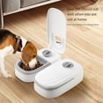 thumbnail image 2 of Pet Automatic Timing Feeder Detachable Auto Dog Dry Food Dispenser Food Feeder Timed for Cats, 2 of 5