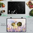 thumbnail image 5 of ZIATUBLE Electric Stove Cover Anti-Scratch Induction Stove Top Protector Mat Ceramic Oil-Proof Glass Cooktop Cover Foldable Flat Top Stove Cover Kitchen Decor Accessories, 29 x 21 Inch, Bee Floral, 5 of 7