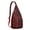 Red-17, variant on Stylish Sling Backpack&nbsp;- Modern Aesthetic Crossbody Bag with Abstract Geometric Pattern, Lightweight Fashion Pack for Daily Commute
