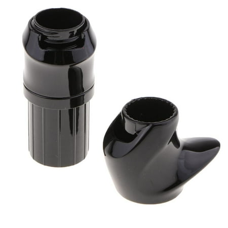 Wswqop Reel seat high durability pole handle grip easy installation lock nut parts Type 1