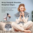 thumbnail image 4 of ALLJOY Electric Heating Pad for Back Pain, 24"x33" Extra Large Heating Pad for Neck and Shoulders and Back with 10 Heat Settings, Auto Shut-Off, Birthday Valen, 4 of 8