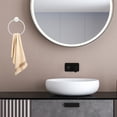 thumbnail image 4 of IFANLANDOR Towel Holder For Bathroom Wall Round Towel Ring Brass 1Pack, 4 of 8