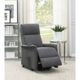 thumbnail image 6 of Pemberly Row Fabric Power Lift Recliner with Wired Remote in Charcoal, 6 of 8
