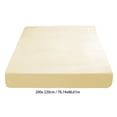 thumbnail image 3 of Stretch Fitted Bed Sheet Deep Pocket Mattress Cover Non Slip Elastic Bed Protector Soft Polyester Fabric Wrinkle Resistant All Around Secure Fit Bedding Sheet for Home Bedroom Use, 3 of 6