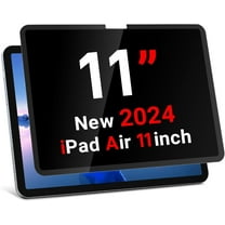 iPad Air 11 inch Privacy Screen (2024-2025, M2, M3 Chip), Removable ipad Air 11 inch Privacy Screen Protector, 30- Degree Anti-Spy Privacy Filter, Anti-Glare, Blue Ray Reduction, Matte Finish