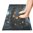 thumbnail image 5 of WOBOGO Warm Mushroom Room Carpet 39x20in Kitchen Bathroom Plush Absorbent Non-Slip Floor Mat, 5 of 8