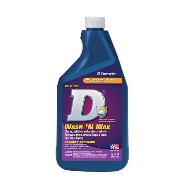 Dometic D1207002 DLine RV Wash 'N Wax Cleaner 32 oz