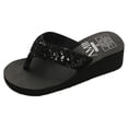 thumbnail image 2 of YAYUBA Platform Sandals Black,Women Summer Slipsole Platform Shoes Sandals Slipper Beach Shoes, 2 of 2