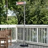 Fire Sense Stainless Steel Telescoping Pole Mounted Infrared Patio Heater