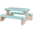 Kids Outdoor Picnic Table Bench Play Table Portable Picnic Table Bench