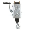 thumbnail image 2 of ECCPP 2 Speed Gear Hand Winch 3200lbs Hand Crank 10m Nylon Strap ATV Boat Trailer Jeep, 2 of 5