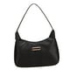 thumbnail image 4 of Bolso de hombro para mujer, moderno, con cierre de cremallera, para llevar debajo del brazo. Negro, 4 of 9