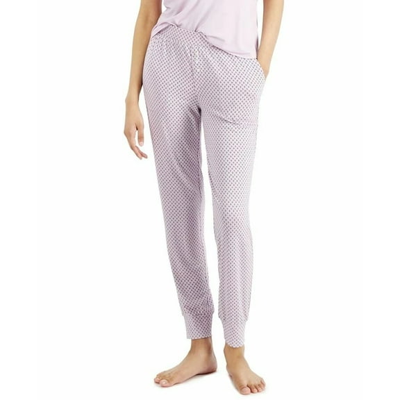 Alfani Women's Ultra-Soft Knit Jogger Pajama Pants Size XL