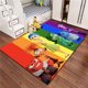 thumbnail image 3 of Disney-alfombra con estampado de Anime para sala de estar, tapete para habitación de niños, decoración de baño, 2 alfombrillas, 3 of 4