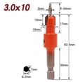 thumbnail image 1 of 1 Pce Perceuse Hexagonale pour Évier de Comptoir, Perceuse à Salade, 1 of 8