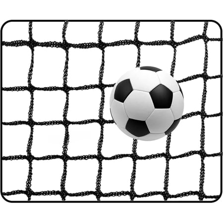 20ft, 30ft, 40ft Soccer Goal Net - Football Backstop, High Impact Sports Practice Barrier, Nylon Ball Hitting Netting for Soccer and Hockey