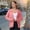 Pink, variant on Plus Size Hooded Coat For Women Lightweight Casual Wear Spring Summer Fall Outerwear With Pockets Comfortable Loose Fit Long Sleeve Jacket plus Size Womens Clothes Women's Coats Puff Jackets for Women