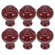 thumbnail image 3 of Natural Curtain Rod End Caps Elegant Design For Living Room Bedroom Home Decor Smooth Edges To Protect Curtains 6Pcs, 3 of 4