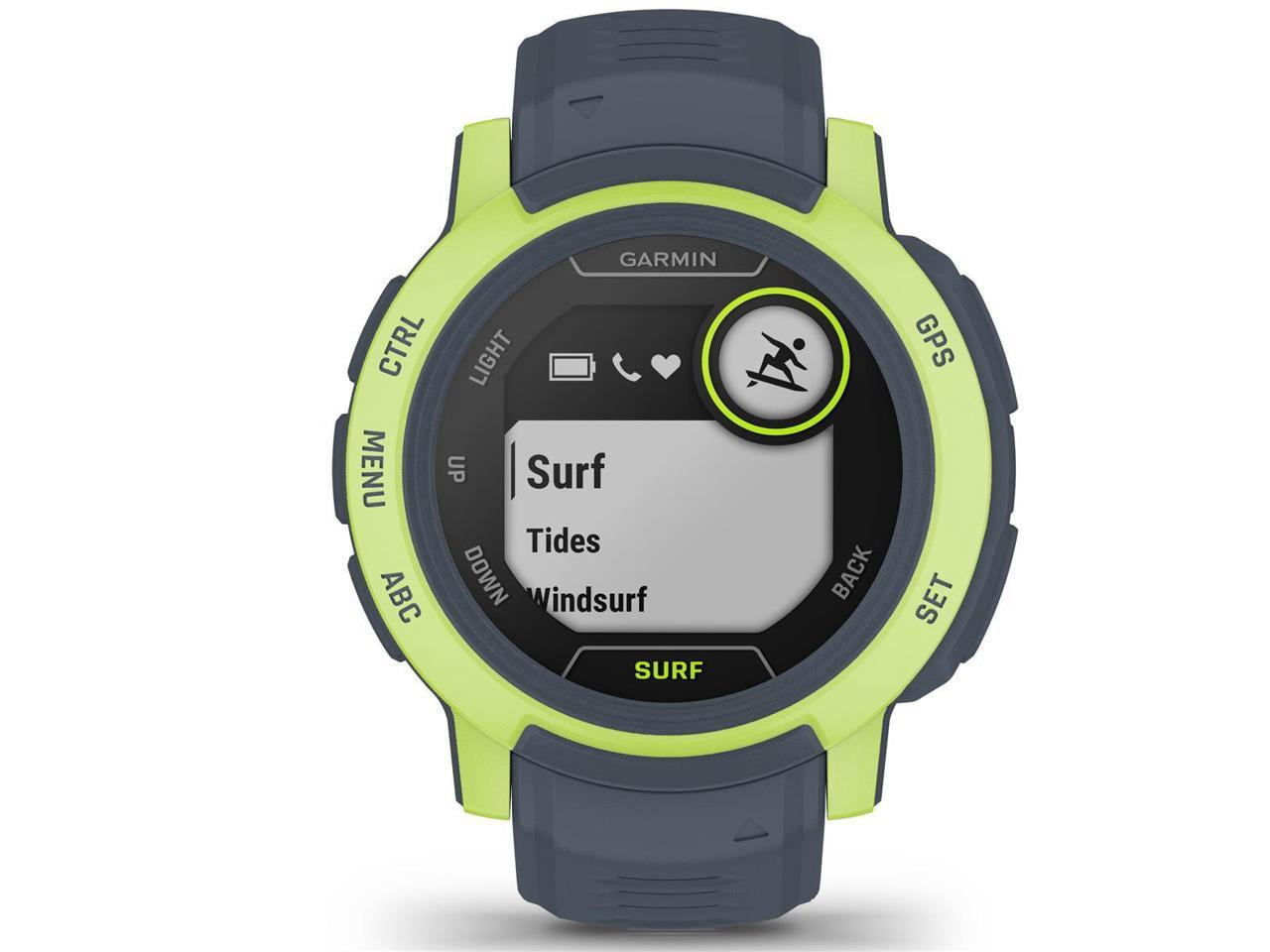 Garmin Instinct 2 Surf Edition 45mm Rugged GPS Smartwatch, Mavericks