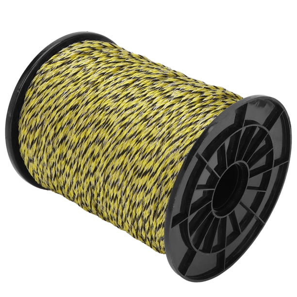 Alambre de acero inoxidable para cercas, alambre para cercas eléctricas, cuerda fuerte para cercas eléctricas, cuerda eléctrica para granjas, claridad notable