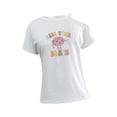 thumbnail image 2 of Camiseta Con Hombros Descubiertos Para Mujer, Manga Corta Para Niñas, Para Uso Diario, 2 of 8