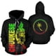 thumbnail image 2 of Sudadera con capucha con estampado tribal del sol Lapu Lapu del tatuaje polinesio del escudo de armas del estado de Chuuk en 3D para hombres y niños, 2 of 5