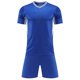thumbnail image 1 of Odeerbi Conjunto de Uniformes de Entrenamiento de Fútbol de Malla de Niños Y Niñas Color Sólido Pantalones Cortos de Camiseta de Manga Corta Conjunto Atlético Seco Rápido Para 1-12 Años, 1 of 5