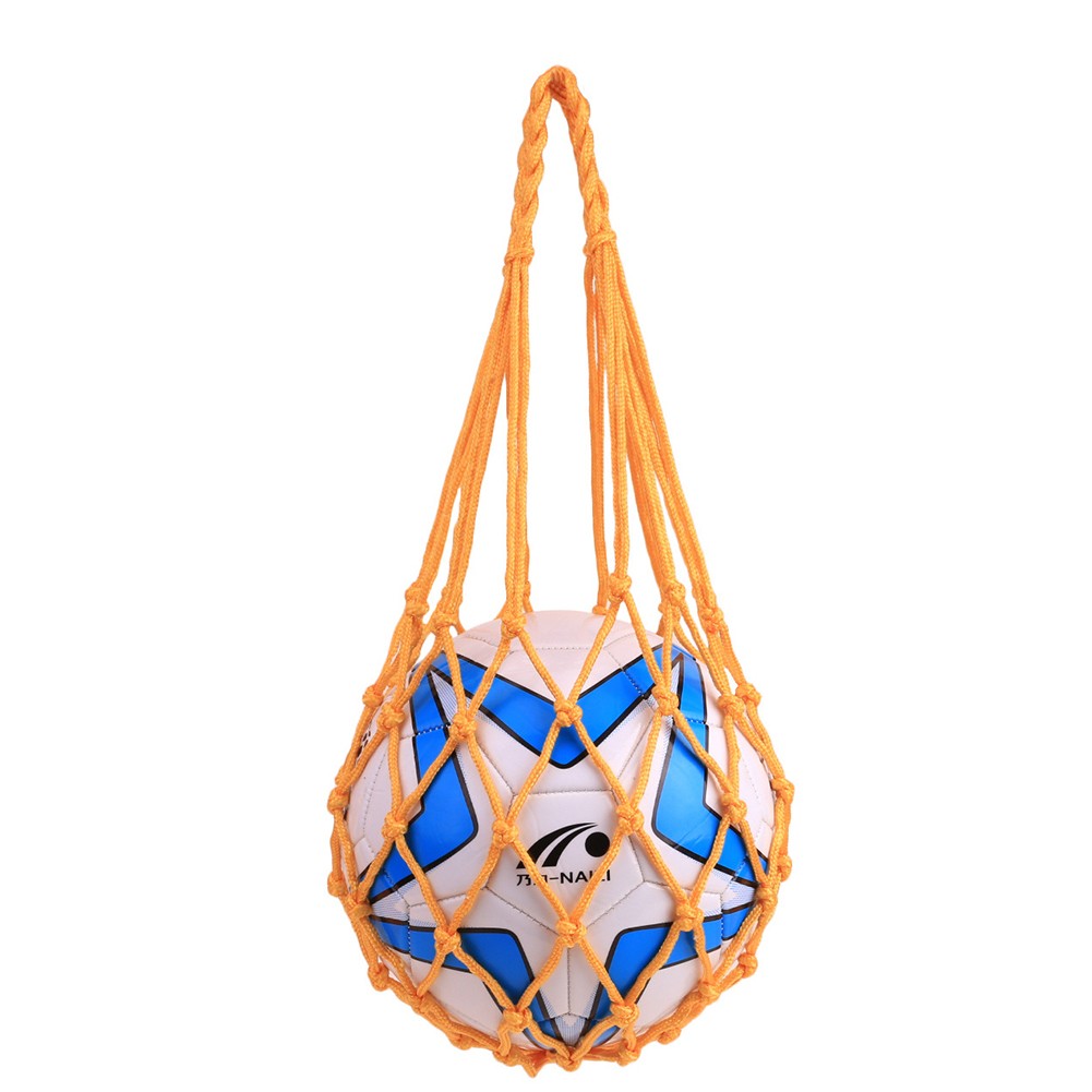 Sufanic Nylon Football Soccer Ball Net Bag Volleyball Basketball Carry Mesh Storage