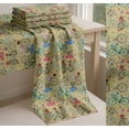 thumbnail image 6 of Soimoi Cotton Cambric Fabric Text,Floral & Bicycle Transport Printed Craft Fabric by The Yard 42 Inch Wide, 6 of 7