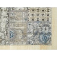 thumbnail image 4 of EORC Ivory Machine-made Polypropylene Transitional Distressed Bohemian Isabella Rug, 5' 3 x 7' 3-Color:Ivory,Material:Polypropylene, 4 of 5