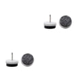 thumbnail image 4 of Toystoory 36X almohadilla deslizante para clavos, almohadilla para muebles, deslizamiento de fieltro para pies, alfombrillas ABS sin arañazos, Blanco 14mm 2Conjunto, 4 of 6