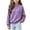 Purple, variant on Atogsazn Kids Girls Knit Oversized Sweatshirt Childrens Casual Waffle Long Sleeve Pullover Sweater Fall Winter Tops Purple 11-12 Years Fashion