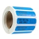 thumbnail image 2 of 500 pegatinas de papel solo para uso rectal, 500 etiquetas por rollo, pegatinas falsas Azul, 2 of 9