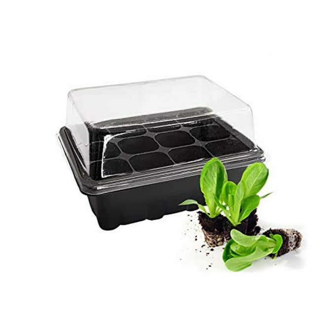 Garden 5 Pcs Plateau de Semences 12 Trous Kit de Germination