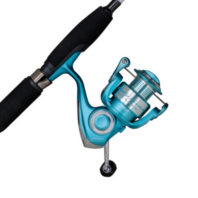 pflueger lady trion spinning reel and fishing rod combo