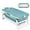 Blue, variant on TidBay 51" Portable Folding Bathtub, Soaking Bath Tub for adult, Foldable Tub with Thermal Cover, Massage Roller, Hollow Hand Holes, Freestanding Large Collapsible Tub