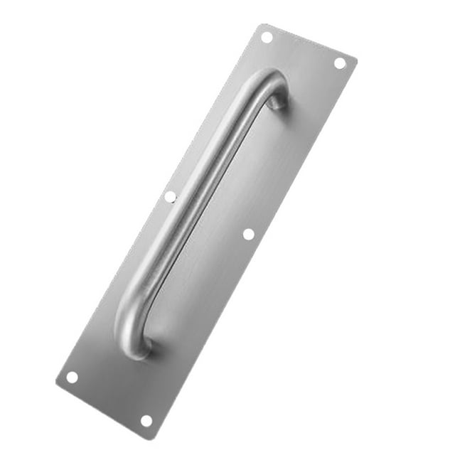 Poignée de Porte, Poignée de Tirette et Poussoir en Acier Inoxydable Nimoa avec Vis (Carré)