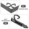 thumbnail image 2 of 2Pcs Heavy Duty Shelf Brackets Wall Shelf Fixed Brackets Wall Planter Hooks Multi-use Shelf Brackets, 2 of 8
