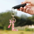 thumbnail image 4 of Bdday Fashion 26-letter Key Chain Pendant Butterflys Tassel Key Chain Elegant Fashion Multi-functional Use, 4 of 5