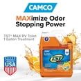 thumbnail image 2 of Camco TST MAX RV Toilet Treatment 3.8L Orange Scent, 2 of 6