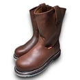thumbnail image 4 of Bota De Trabajo Industrial Uso Rudo, Apache Boots, Piel Vacuno, Roble Flother, Suela Wolvorin, Talla 25.5 MX, 4 of 7