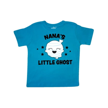 

Inktastic Cute Nana s Little Ghost with Stars Gift Toddler Toddler Girl T-Shirt
