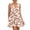 Beige, variant on WTOBBY Women's Spring Summer Casual V-Neck Floral Print Sleeveless Dress with Pleated Skirt and Lightweight Fabric for Daily Wear and Weekend Outings,BeigeL