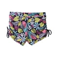 thumbnail image 7 of DHFJKG Period Swim Shorts For Women Leakproof Swimwear Hawaiian Tropical Printed Tummy Control Drawstring Swimsuit Bottoms Soft Beachwear, 7 of 7