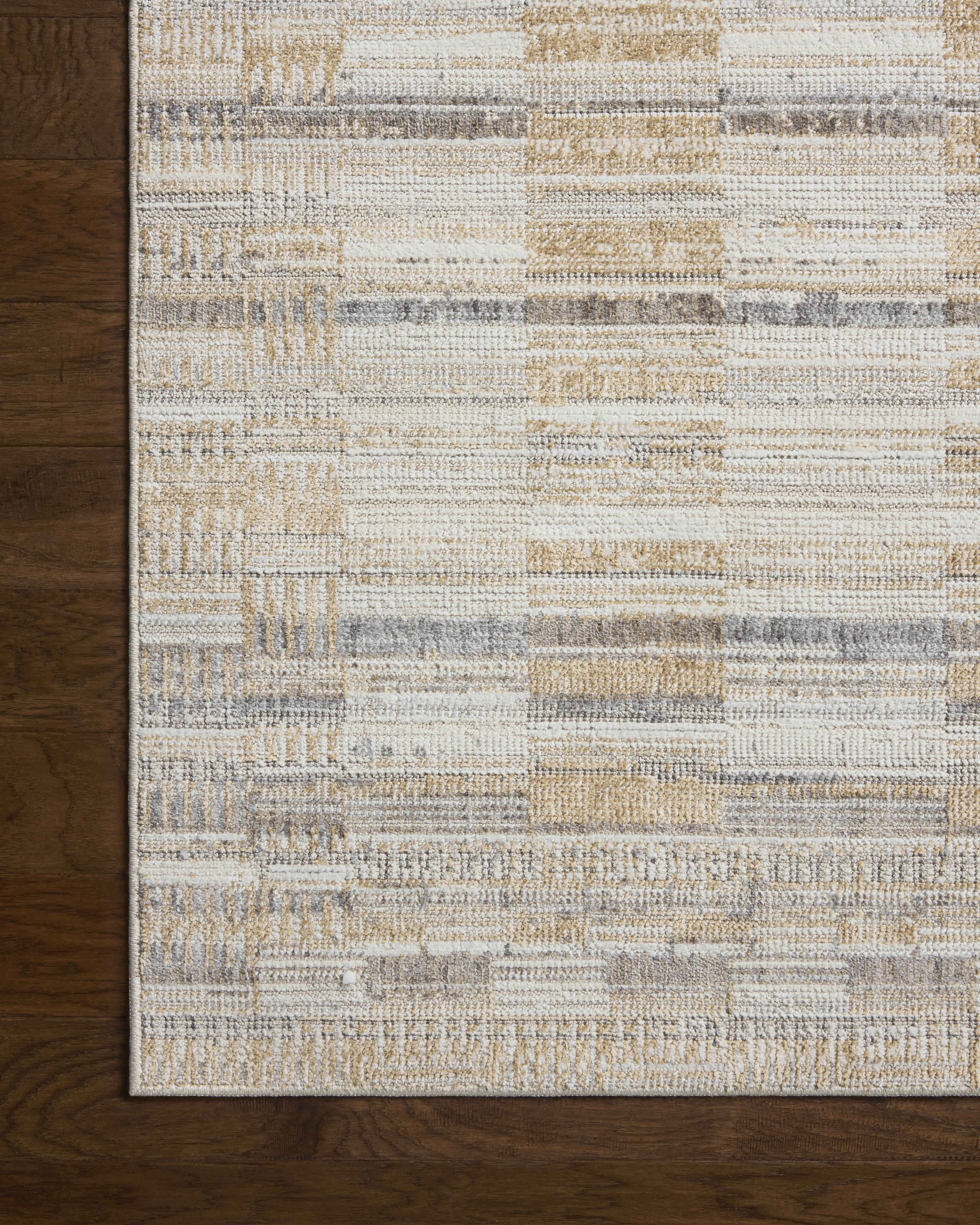 Loloi Roxie Granite / Gold 2'-0" x 3'-0" Area Rug