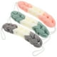 thumbnail image 2 of 3pcs bañera de ducha loofahs largas esponjas exfoliantes esponjas de baño de baño bañeras para adultos, 2 of 4