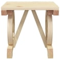 thumbnail image 4 of vidaXL Patio Dining Set Seat Furniture Outdoor Garden Backyard Solid Wood Fir, 4 of 11
