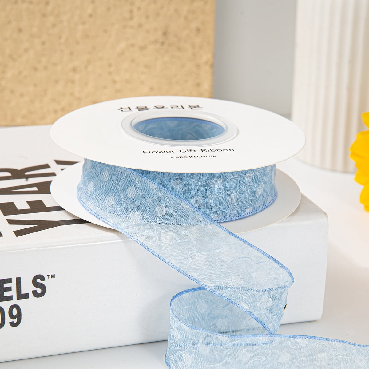 Lace Jacquard Embroidery Hollow Lace Ribbon DIY Bow Hair Accessories Flower Packaging Straw Hat Clothes Edge Ribbon, Lace